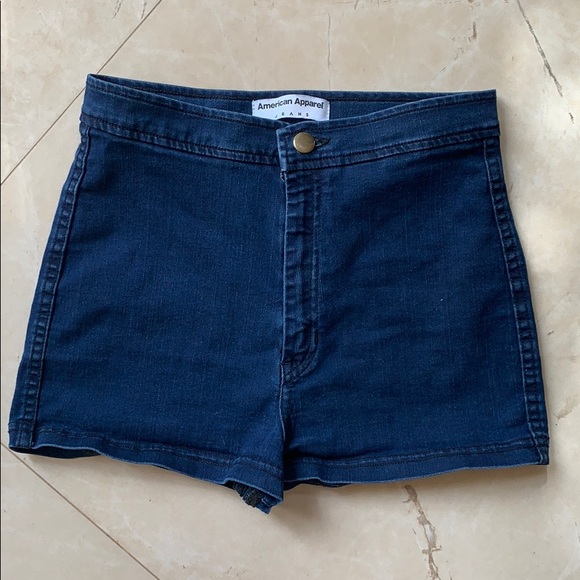 American Apparel Easy Jean Shorts - Picture 6 of 8